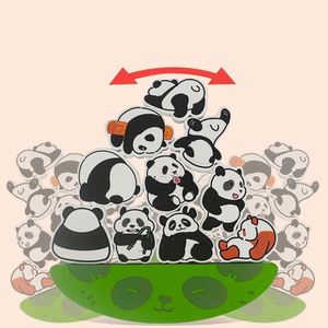 ตัวต่อไม้รูปสัตว์น่ารักสไตล์การ์ตูน ของเล่นเสริมพัฒนาการเด็กชายหญิง คาปิบาร่า แพนด้า ของเล่นไม้แบบเรียงซ้อน - Product Image 3