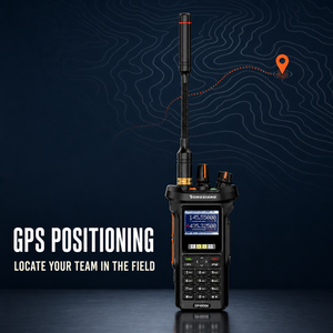 MYT DP4800E 4G LTE PoC Dual Mode Walkie Talkie Long Range 20W High Power <strong>UHF</strong> VHF Analog Two Way <strong>Radio</strong> with GPS 5000KM - Product Image 2