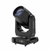 Lyre Beam 380W à Tête Mobile LED Blanche DMX512 IP33 pour Événements, Mariages, Boîtes de Nuit, Bars, DJ et Spectacles