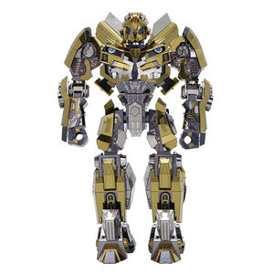 Rompecabezas de Metal de transformación en 3D para niños, modelo <span class=keywords><strong>Bumblebe</strong></span>, juguete educativo, hecho a mano, Manual, regalo, Juguetes - Product Image 4