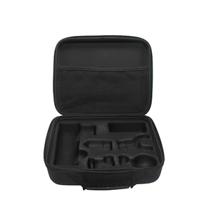 Fournisseur de sacs et étuis de rangement carrés en nylon durable avec inserts, sacs et étuis de voyage en EVA moulé et épaissi pour pistolet de massage - Product Image 1