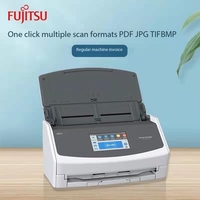 Scanner couleur Fujitsu iX1600 ScanSnap Duplex avec retrait automatique des pages vierges, scanner ADF sans fil pour la maison et les petites entreprises