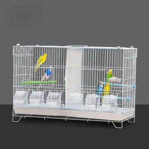 การเพาะพันธุ์เที่ยวบินนกแก้วกรงนกสําหรับฟินช์Buddies <span class=keywords><strong>Cockatiels</strong></span>กรวยนกรักนกขมิ้นนกแก้วพร้อมถาดเลื่อนออก