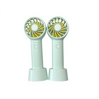 Nouveau mini ventilateur portable d'aromathérapie, rechargeable par USB, format poche, 5 vitesses, diffuseur de parfum, affichage du niveau de batterie