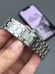 Montre à aiguilles à réserve de marche étanche 904L de style ultra-fin 8MM avec mouvement ETA d'usine 15500 APS de haute qualité personnalisée - Product Image 6