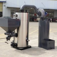 Verticale Industriële Biomassa Bamboe Chip Rijst Peddy Kaf Afval Jute Palm Fruit Gestookte Stoomgenerator