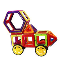 60 Piezas al por Mayor, Bloques de Construcción Magnéticos, Juego de Juguetes de Mosaicos Magnéticos para Niños