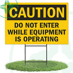 <span class=keywords><strong>PP</strong></span> cắt bảng <span class=keywords><strong>Polypropylene</strong></span> tấm ngoài trời tên cướp dấu hiệu cho kinh doanh bất động sản nhựa sân dấu hiệu 18x24 với h-stakes - Product Image 3