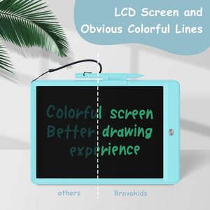 Factory Portable 10 Inch LCD Display Electronic Hand Drawing Board Plastic <b>Writing</b> Tablet Painting Creativity Memo <b>Pads</b> Design - Product Image 4