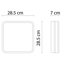 Applique murale LED moderne en aluminium moulé sous pression pour balcon et jardin, noire et blanche, étanche, extérieure, avec douille E27 et garantie de 2 ans