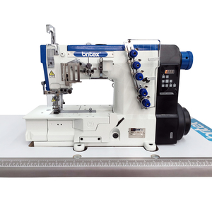 Machine à coudre industrielle à point de recouvrement à lit plat à entraînement direct haute vitesse BR-3500D-01CB Britex – Meilleure vente - Product Image 3