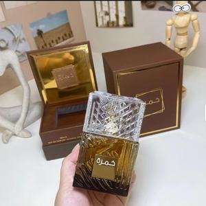 Parfums Lattaafa Khamrah Moyen-Orient 100ml <span class=keywords><strong>Parfum</strong></span> original pour <span class=keywords><strong>homme</strong></span> Cologne arabe longue durée Unisexe <span class=keywords><strong>Parfum</strong></span> de marque original - Product Image 5
