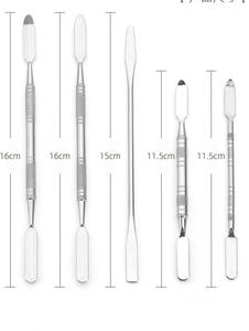Espátula de Acero Inoxidable para Maquillaje, Mezclador de Pigmentos, Varilla Mezcladora para Arte de Uñas, Herramienta de Belleza para Manicura - Product Image 5