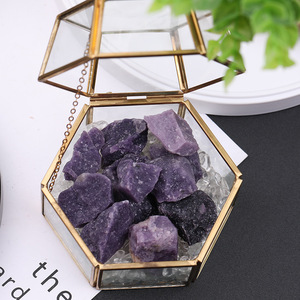 Atacado Natural Mica Roxo Incenso Pedra De Cura Para Decoração De Casa Outros Artesanato De Cristal - Product Image 4