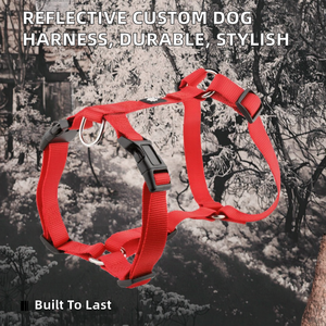 New Innovation Reflective Luxury Nylon Solid Lace <strong>Dog</strong> Leash <strong>Chain</strong> Vest Customizable Color Logo Print Sport Fashion L <strong>Dog</strong> <strong>Harness</strong> - Product Image 2