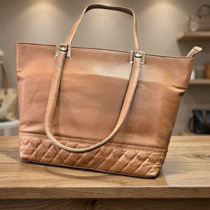 Pochette vintage pour femme en cuir véritable avec deux fermetures éclair, grande capacité (3L+), étanche, avec bandoulière/strap convertible - Product Image 3