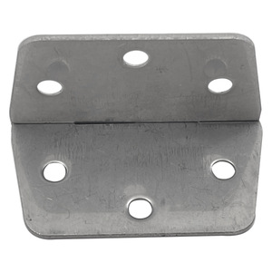 Charnière en acier inoxydable Isure 74x60x2mm à 6 trous, quincaillerie marine pour réparation de bateaux et de camping-cars - Product Image 3
