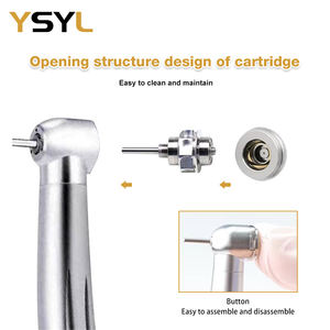 Cina dispositivo di Handpiece <span class=keywords><strong>Scaler</strong></span> dentale con cuscinetto in ceramica autoclavabile ad alta frequenza umanizzato Design per apparecchiature odontoiatriche - Product Image 4