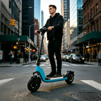 Scooter électrique à deux roues Capacité de charge de 150 kg Batterie au lithium Autonomie jusqu'à 60 km Moteur 500 W Étanche
