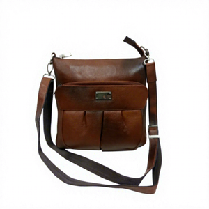 Sacs à main décontractés en cuir véritable bleu pour femmes BS INTERNATIONAL – Tendance, personnalisables, durables, imperméables et légers - Product Image 2
