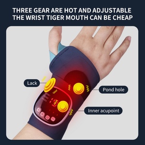 Wireless EMS Hand <b>Heating</b> <b>Pad</b> Wrap Rechargeable Hot Compress Wrist Guard Support Band Electric Heated Wrist <b>Massager</b> - Product Image 4