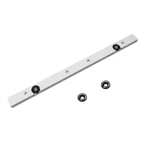 Woodworking DIY Alat T Track Miter Bar 300Mm Aluminium Alloy Miter Bar Slider Meja Saw Miter Gauge Rod untuk T Slot