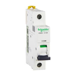 Schneider เบรกเกอร์ขนาดเล็ก IC65N 1P D40A A9F19140 D40A 1P - Product Image 1