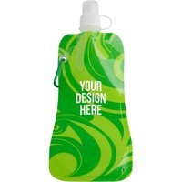 Bouteille d'eau pliable portable OEM, spéciale voyage, petite taille