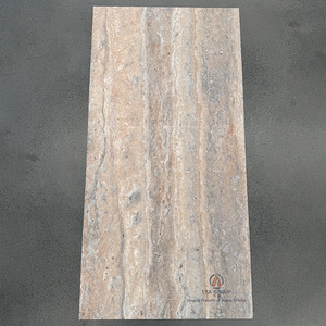 Carrelage flexible en travertin MCM, carrelage en argile flexible, pierre fine, lisse et flexible - Product Image 1