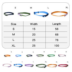 <span class=keywords><strong>Collar</strong></span> largo de silicona personalizado para mascotas, correa de perro resistente al agua, disponible - Product Image 2