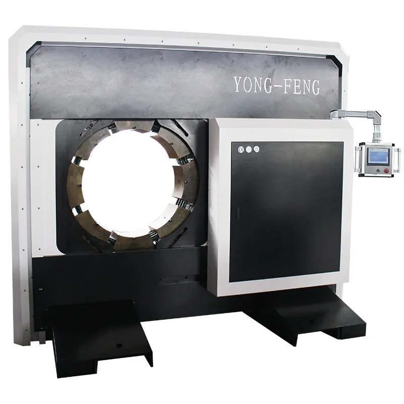 YONG-FENG Y630 Gummi produkt, das Maschinen 8 Zoll hydraulische Verbundschlauch-Crimp maschine herstellt