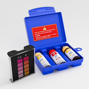 Kit de test d'eau pour piscine et <span class=keywords><strong>spa</strong></span>, réactif liquide DPD, test de chlore libre, <span class=keywords><strong>brome</strong></span>, pH 6,8-8,2, ensemble de réactifs pour l'analyse de la qualité de l'eau, OEM - Product Image 3