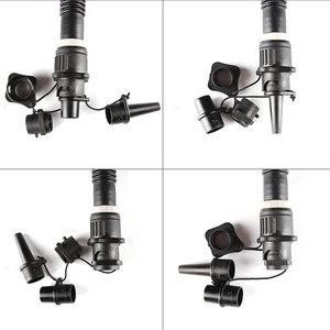 Adaptador de válvula de aire multifuncional LCO-SPORT para tabla de surf, kayak, bote inflable, colchón, conector de plástico de ajuste universal - Product Image 4