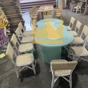 Artisan Handmade Rattan <b>Kids</b> <b>Chair</b> Wholesale Supplier Eco Friendly Baby Furniture for Birthday Party Wedding Decoration - Product Image 1