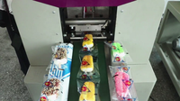 Machine manuelle automatique à emballer le pain machine d'impression de papier pour les petites entreprises