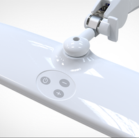 Lampe LED professionnelle pour salon de beauté, bras articulé réglable, pince de fixation, lampe de bureau pour esthéticiennes, techniciennes en cils et en ongles
