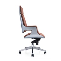 Chaise de bureau de direction moderne en cuir de luxe avec accoudoirs réglables Sillas De Oficina