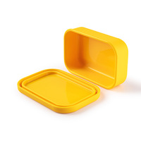 Ensemble de boîtes à lunch bento en silicone sans BPA, 100% de qualité alimentaire, conteneur de stockage pour l'emballage des aliments