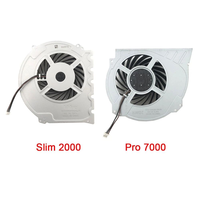 Ventilador de Refrigeración Interno para PS4 1000 1100, Ventilador de CPU Más Ligero para PS4 Slim 1200 2000, Ventilador de Refrigeración para Consola PS4 Pro 7000