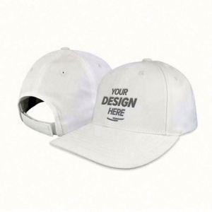 Casquettes de baseball snapback 100 % polyester personnalisables avec logo, imperméables, performance sportive, bandeau anti-transpiration, visière plate – Vente en gros - Product Image 1
