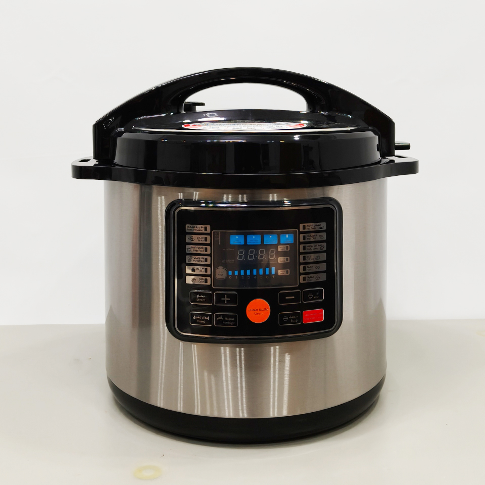 12L Smart Electric Pressure Cooker | Large Capacity Multifunction Pressure Cooker with Aluminum Alloy Inner Pot for Home &amp; Commercial Use