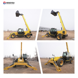 Factory Direct Telescopic Loader 2.5ton 3ton 4ton Telehandler <strong>Forklift</strong> Telescopic Boom diesel 4x4 Small Telescopic Loader - Product Image 5