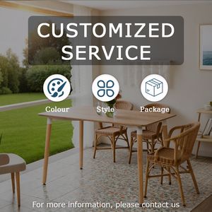 Tavolino <span class=keywords><strong>da</strong></span> Caffè Tea House in Stile Scandinavo Minimalista, Bianco Puro che Illumina lo Spazio, Tavoli <span class=keywords><strong>da</strong></span> Pranzo - Product Image 6