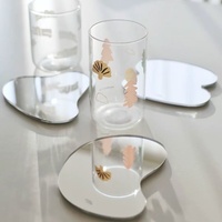 Plaques de miroir en acrylique trempé de formes personnalisées, vente en gros, qualité supérieure, incassables, résistantes aux rayures, dalles de miroir décoratives en PMMA