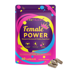 Cápsulas de Superalimentos Sin Gluten y Altos en Fibra para la Vitalidad Femenina, Equilibrio Hormonal y Energía, Marca Privada OEM, Certificación GMP - Product Image 5