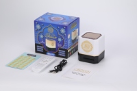 Cadeau musulman Quran Cube MQ-112 lampe tactile Haut-parleur avec télécommande