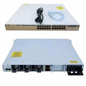 Commutateur réseau Internet géré Cisco C9300L-24P-4G-E 24 ports Ethernet PoE complet avec QoS et routage de couche 3 empilable - Product Image 2