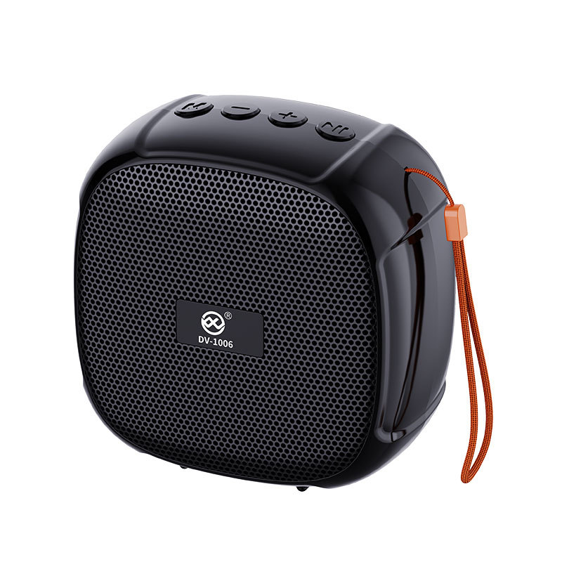 Petit haut-parleur de commerce extérieur-dv-1006-noir