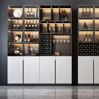 Buffet à manger de luxe panneau de bois armoire à vin pour salon meubles de maison utilisation spécifique comme chaise de salle à manger