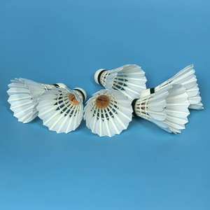 Volante de Bádminton TCX 9000-Naranja <span class=keywords><strong>Ganba</strong></span> Clase A, de Plumas de Pato, Duradero, Ecológico, con Amortiguación, para Jugadores de Club - Product Image 6